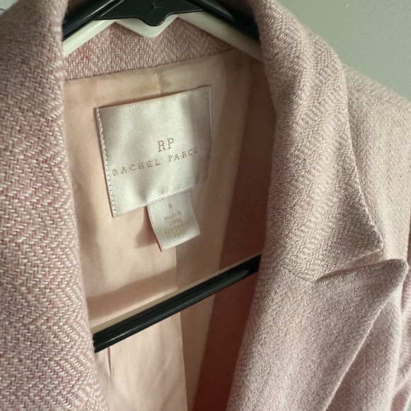 Rachel Parcell Pink tweed blazer jacket - Picture 5 of 5